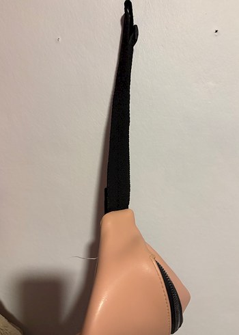 Mango Bej Deri Kadın Crossbody Çanta