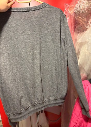 Koton Fermuarlı Gri Kadın Sweatshirt