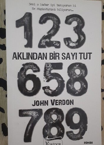 John Verdon-Aklından Bir Sayı Tut