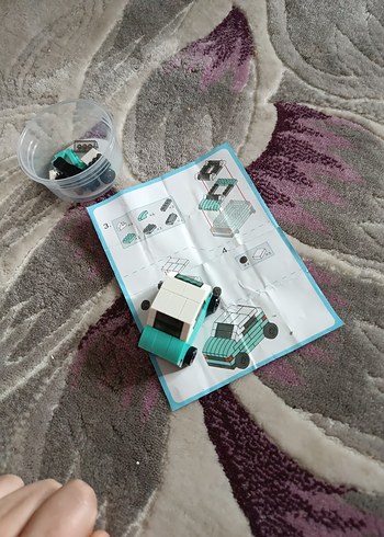 Toi-Toys Mini Bloklar Oyuncak Araba - Görsel 2