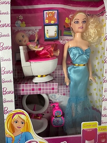 Barbie Klozetli set