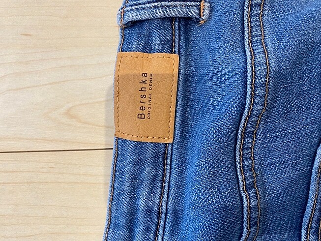 l Beden 42 beden bershka denim dar pantalon