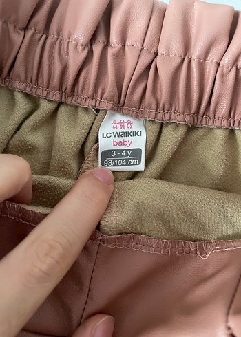 LC Waikiki Deri Mini kız çocuk şort