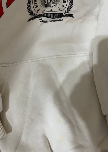 Diğer Kadın krem Baskılı Uzun Kollu Sweatshirt