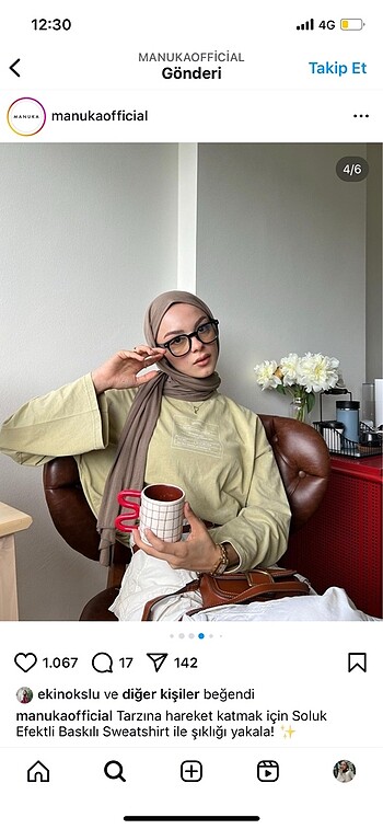 Manuka tişört tunik