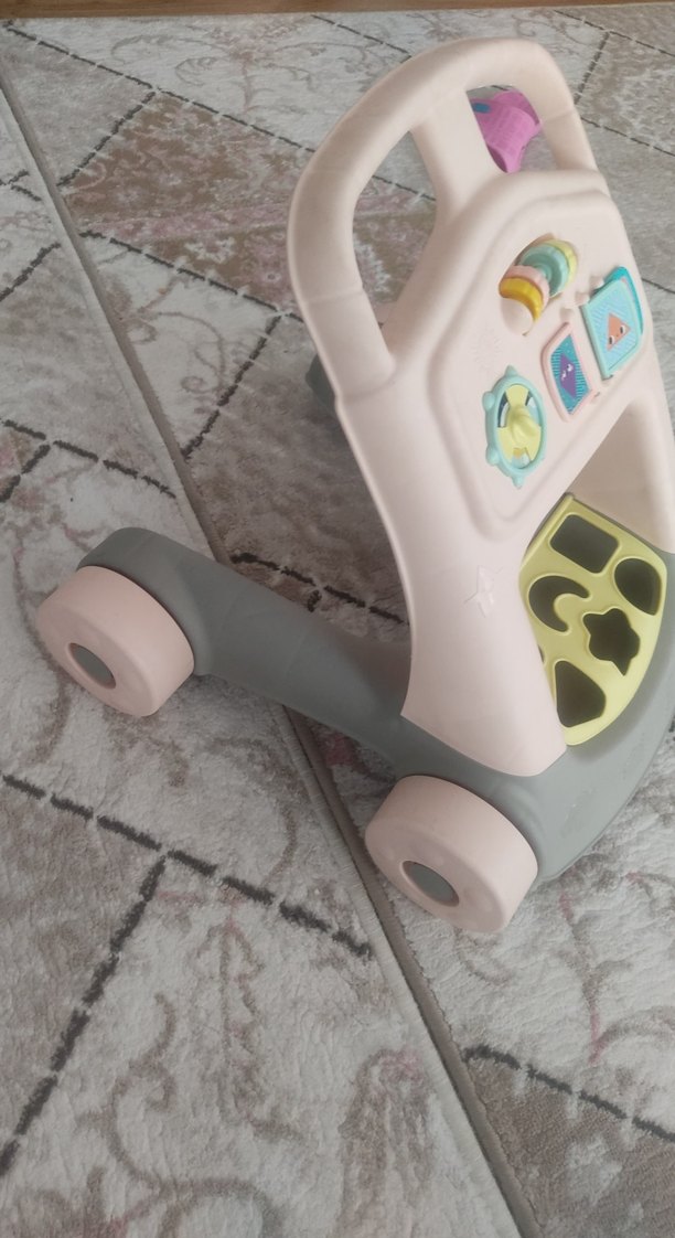 Pastel Pembe Bebek Yürüteci - Görsel 3