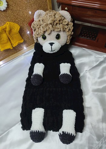 Kahverengi Peluş Oyuncak Koyun - Görsel 3