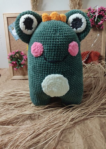 Pembe Renkli Peluş Oyuncak Ayıcık - Görsel 8