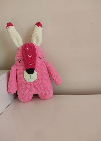 Pembe Renkli Peluş Oyuncak Ayıcık - Görsel 11