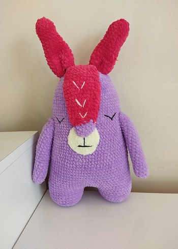 Pembe Renkli Peluş Oyuncak Ayıcık - Görsel 13