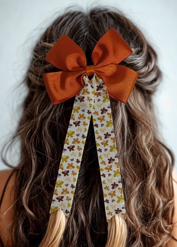 Pembe Fiyonklu Kadın Saç Aksesuarı - Görsel 10