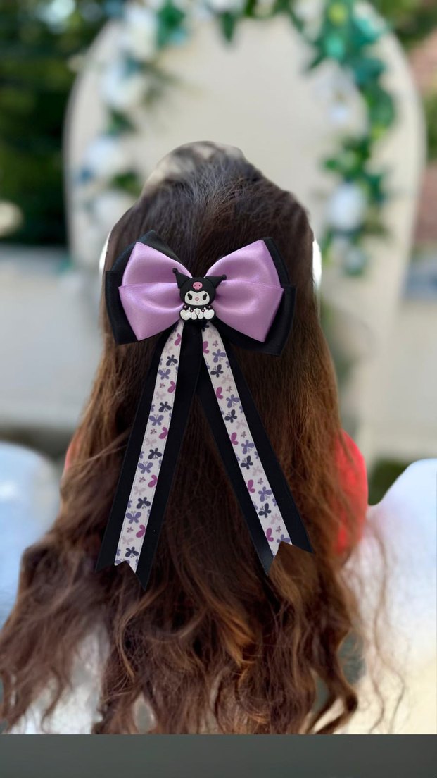 Pembe Fiyonklu Kadın Saç Aksesuarı - Görsel 3