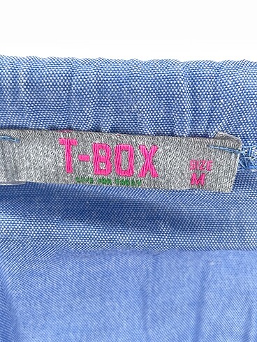 m Beden mavi Renk T-box Bluz %70 İndirimli.