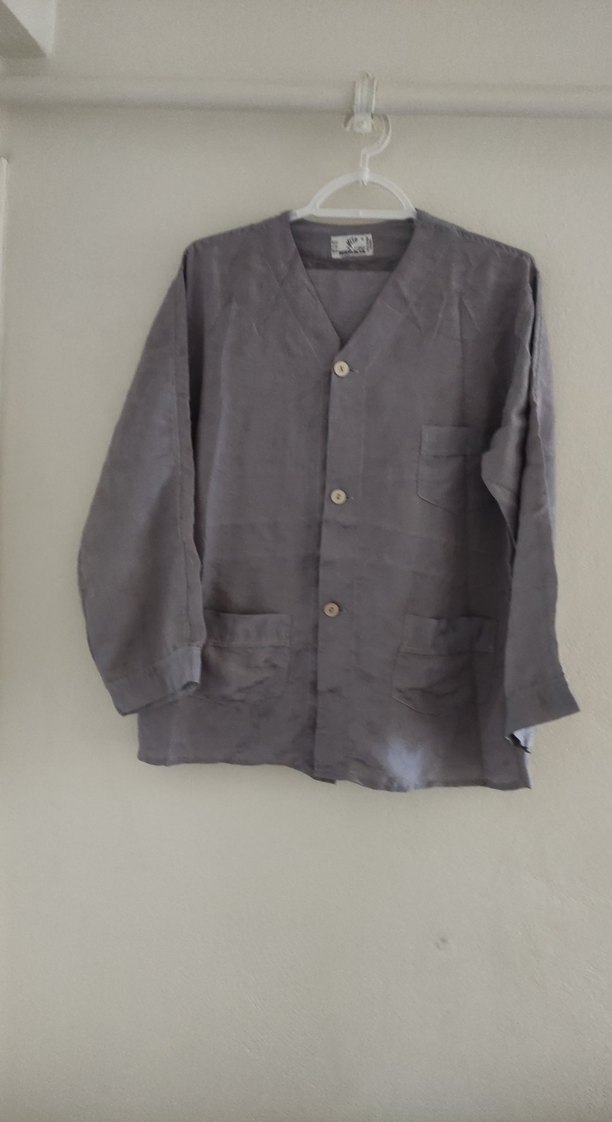 Erkek rokteşembır gecelik sabahlık pijama takımı - Görsel 2