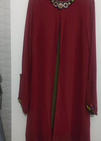 Tuğba&Venn Bordo Uzun Kollu Salaş Tunik