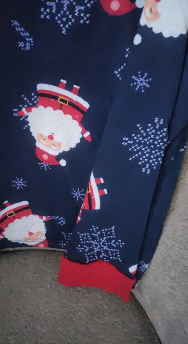 Erkek Uzun Kollu Noel Temalı Pijama Üstü - Görsel 4