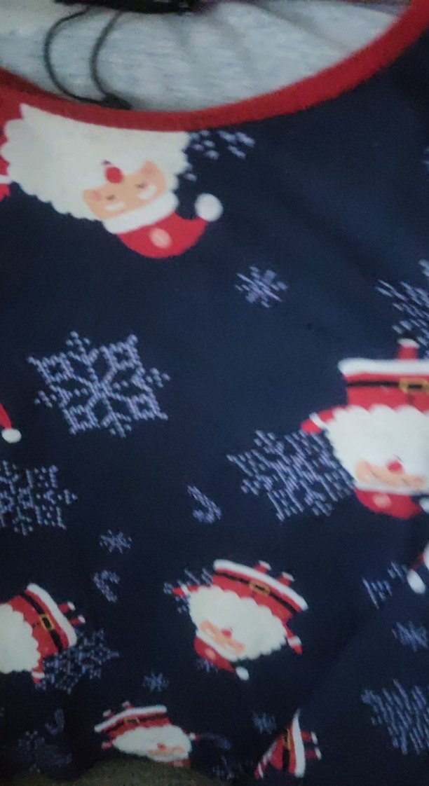 Erkek Uzun Kollu Noel Temalı Pijama Üstü - Görsel 5