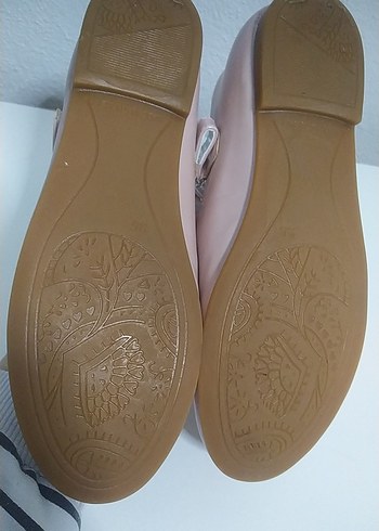 İnci Detaylı Pembe Kız Çocuk Babet - Görsel 4