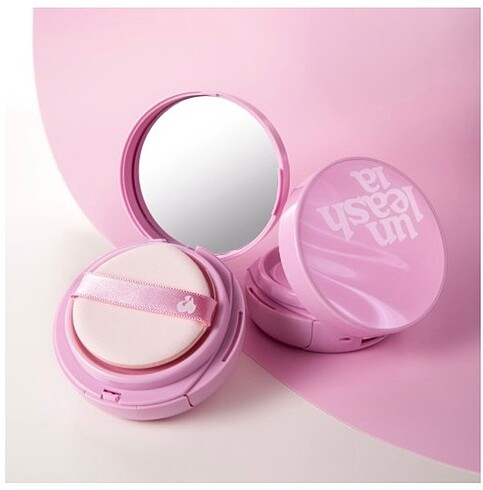 Unleashia Pink Glass Cushion Foundation 21N