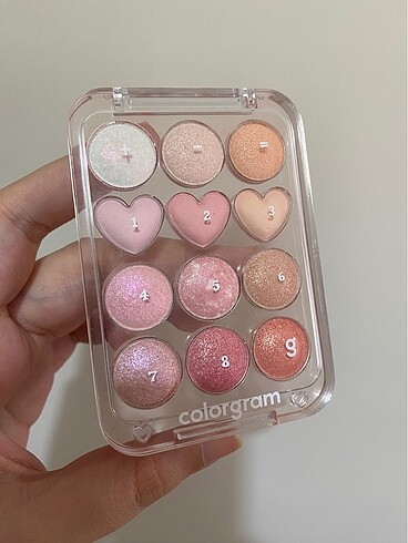 Diğer Colorgram Pin Point Far Paleti 04 Bright and Cool