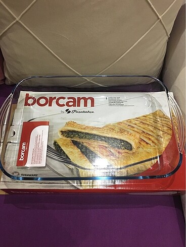 Borcam büyük dikdörtgen tepsi