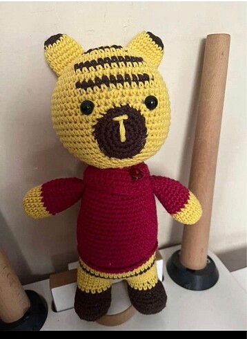Amigurumi kaptan daniel oyuncak