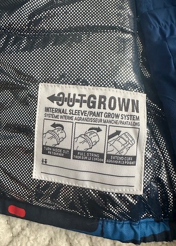 Columbia Mavi Erkek  çocuk Kayak Tulumu Fermuarlı - Görsel 5