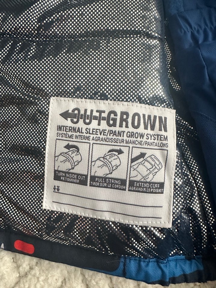 Columbia Mavi Erkek  çocuk Kayak Tulumu Fermuarlı - Görsel 5