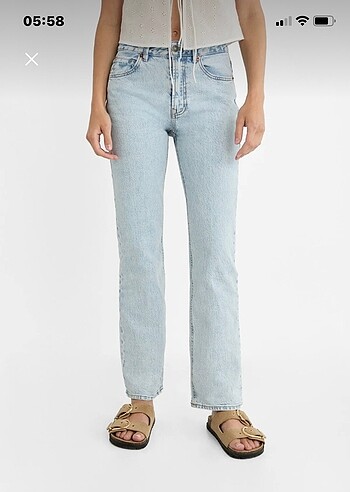 Stradivarius Stradivarius D98 Straight Fit Vintage Jean