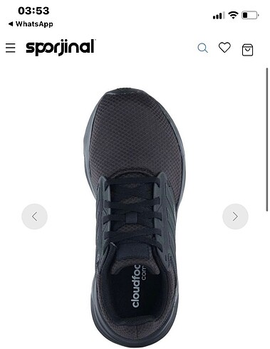 38 Beden Adidas Unisex Koşu Ayakkabısı