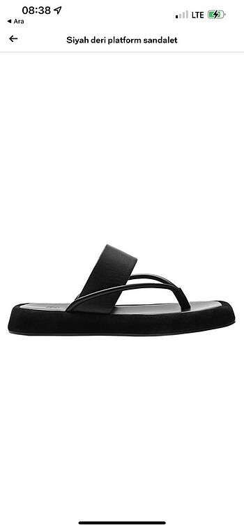 38 Beden massimo dutti terlik