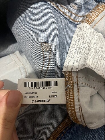 xs Beden Zara jean
