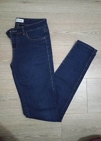 Düşük Bel Koton Jean 