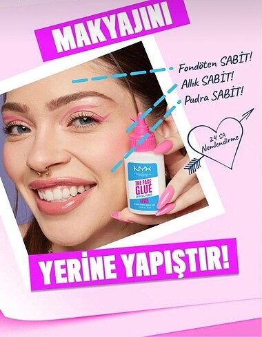 Beden Renk NYX THE FACE GLUE PRİMER & MAKYAJ SABİTLEYİCİ