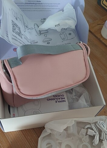 Nuliie ym 8806 marka 2li giyilebilir göğüs pompası  - Görsel 9