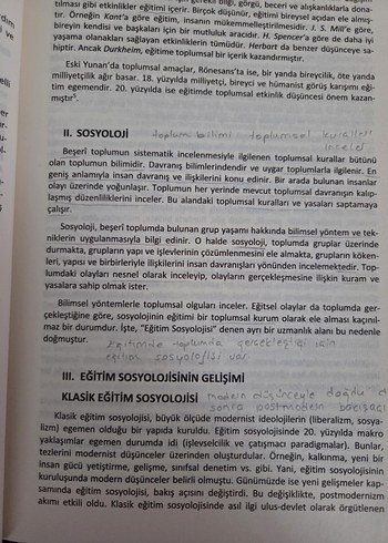 Eğitim Sosyolojisi - Prof. Dr. Mahmut Tezcan - Görsel 3