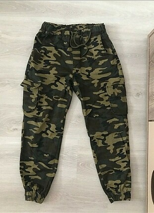kargo kamuflaj pantolon 
