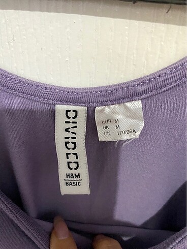 H&M lila mor bluz