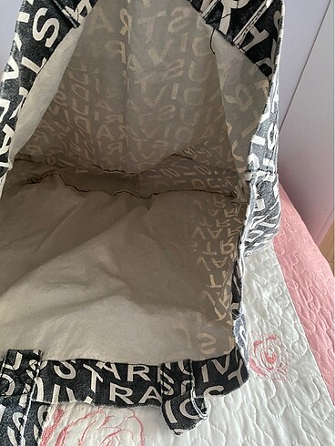 Beden siyah Renk stradivarius tote çanta
