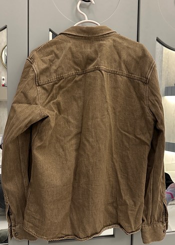 MAVİ Kahverengi Düğmeli Kahverengi Keten Erkek Gömlek - Görsel 4