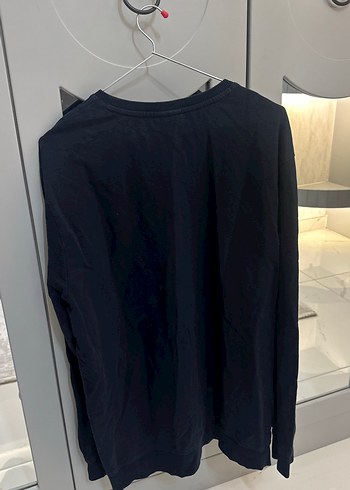USPA Erkek Lacivert Baskılı Sweatshirt - Görsel 4