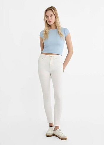 STRADİVARİUS BEYAZ SKİNNY JEAN