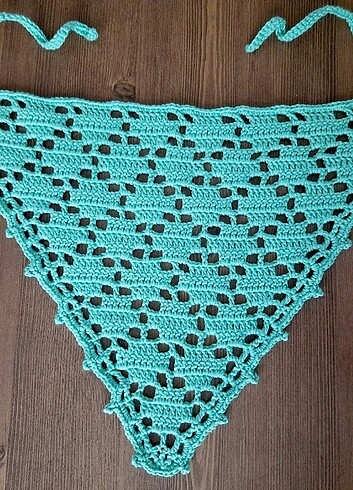 Yazlık örgü bandana