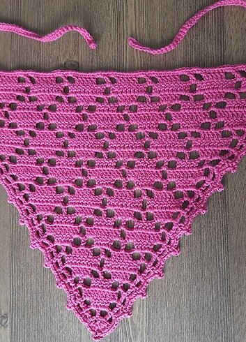 Yazlık tığ isi bandana