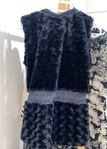 Kürk Detaylı Kadın Kolsuz Yelek - Görsel 4