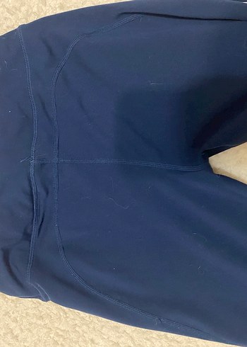 Lacivert Kadın Spor Tayt - Görsel 3