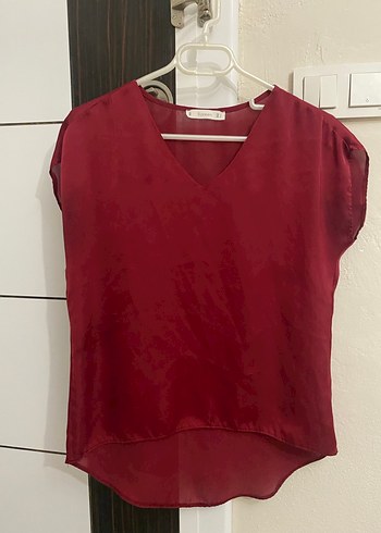 Saten bluz - Görsel 4