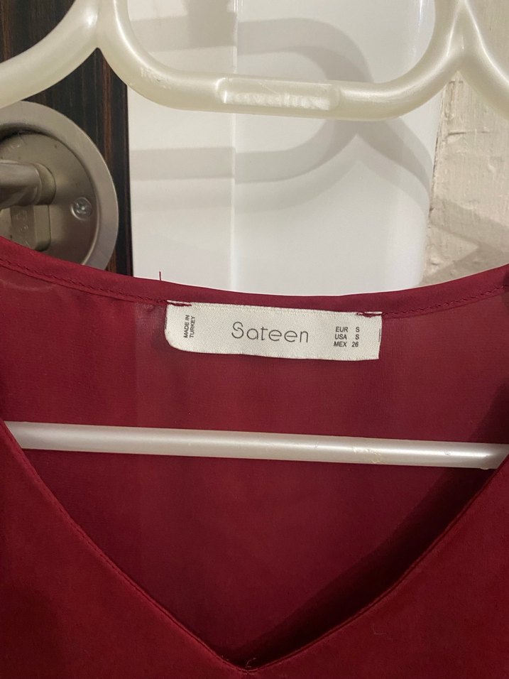 Saten bluz - Görsel 3