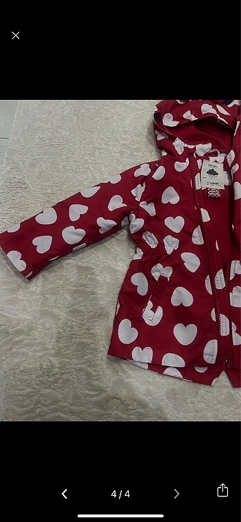 LC Waikiki LCWaikiki kız çocuk yağmurluk 24/36Ay