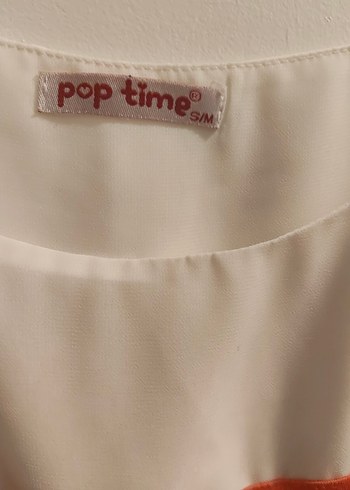 Çok Renkli Drapeli Kadın Bluz - Görsel 4